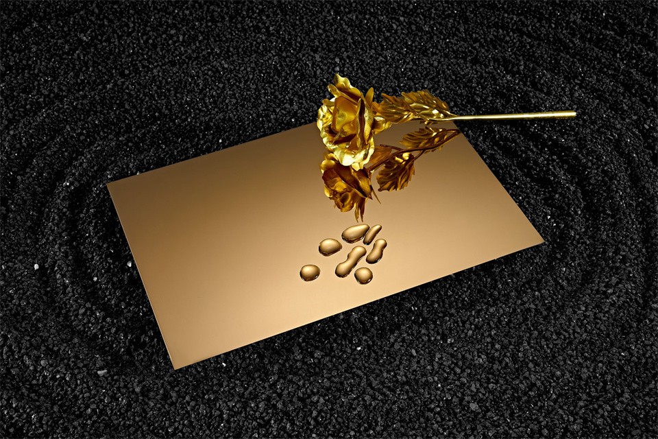 Lembaran keluli tahan karat cermin